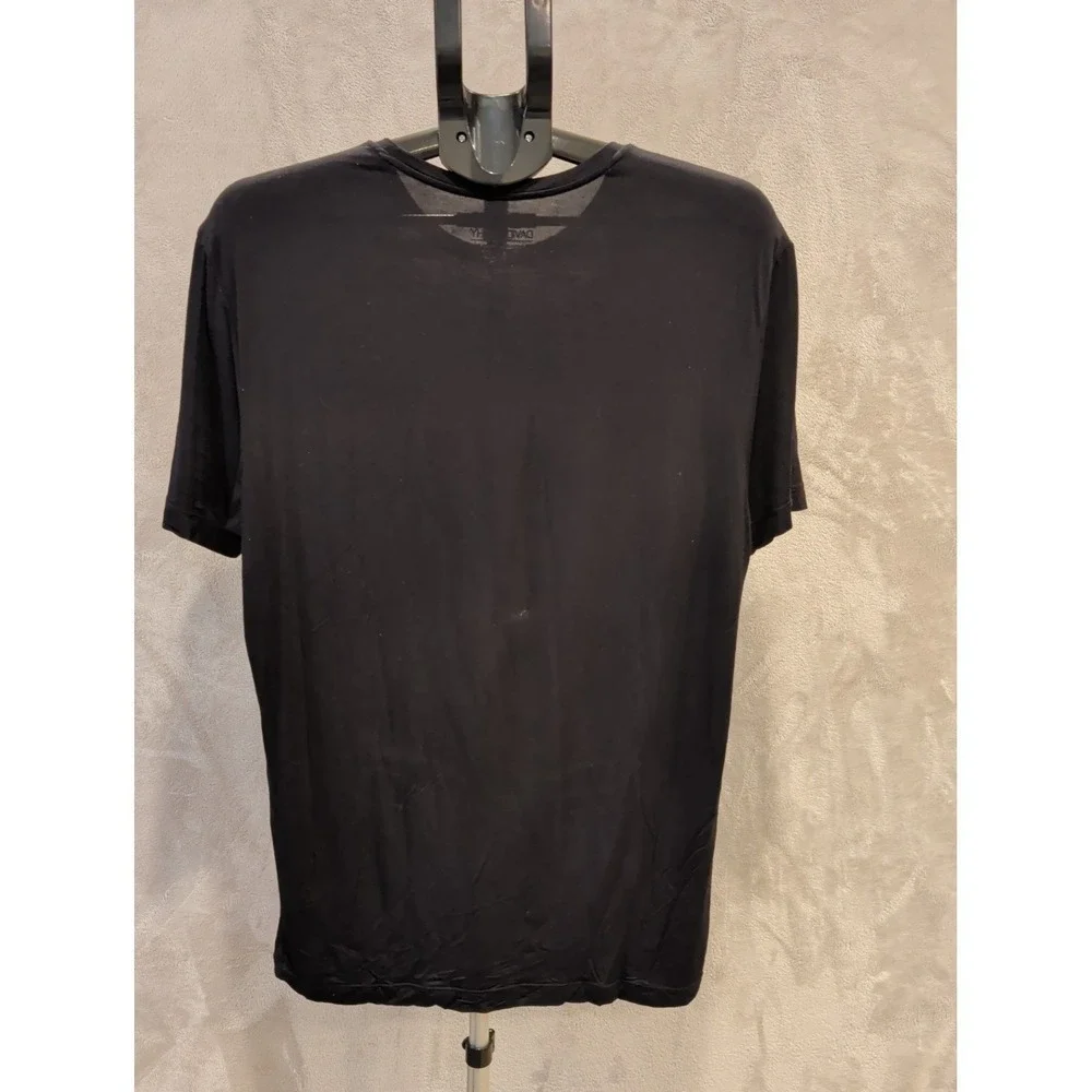 DAVID ARCHY Men's Undershirt Bamboo Rayon Moisture-Wicking T-Shirts Stretch Crew